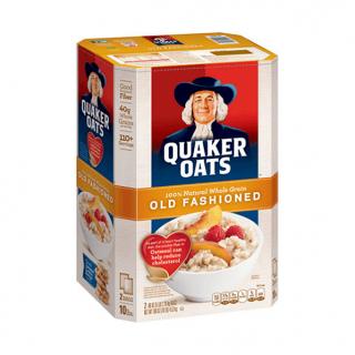 Yến Mạch Ông Già Quaker Nguyên Chất Của Mỹ 4,52kg - Hàng ngoại nhập