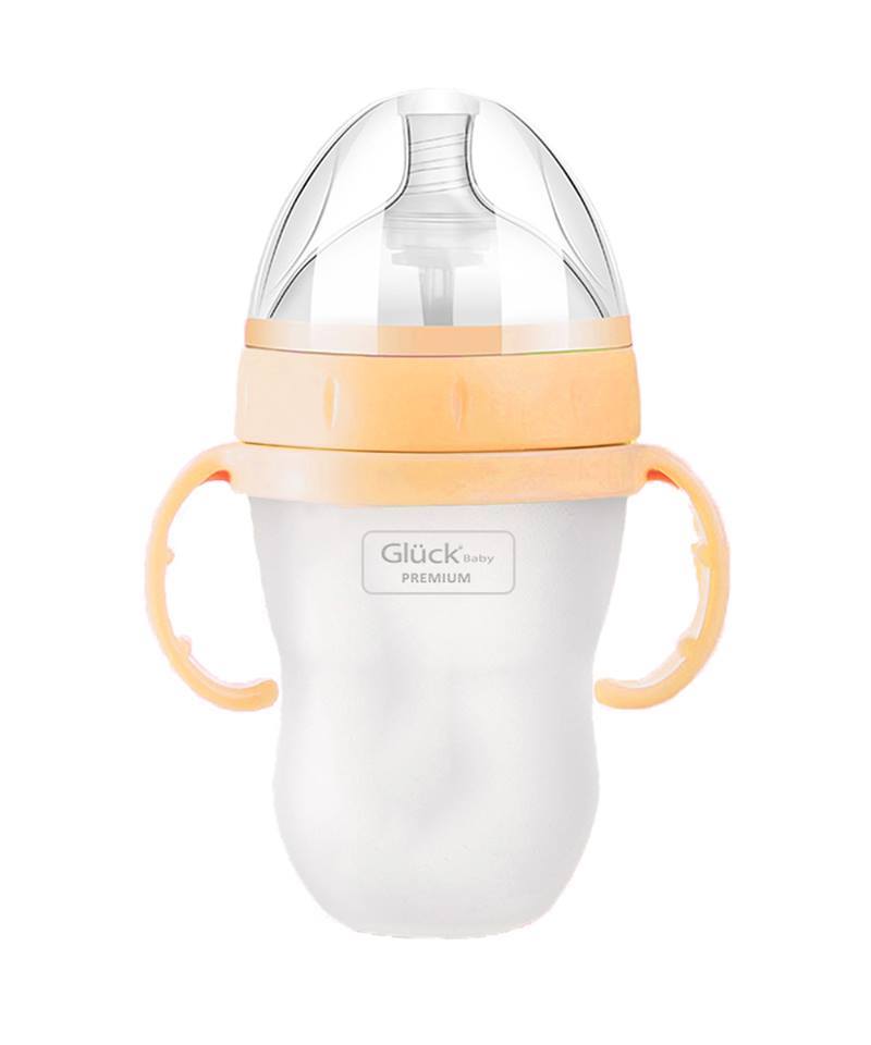 Bình sữa Gluck Silicon Premium 240ml
