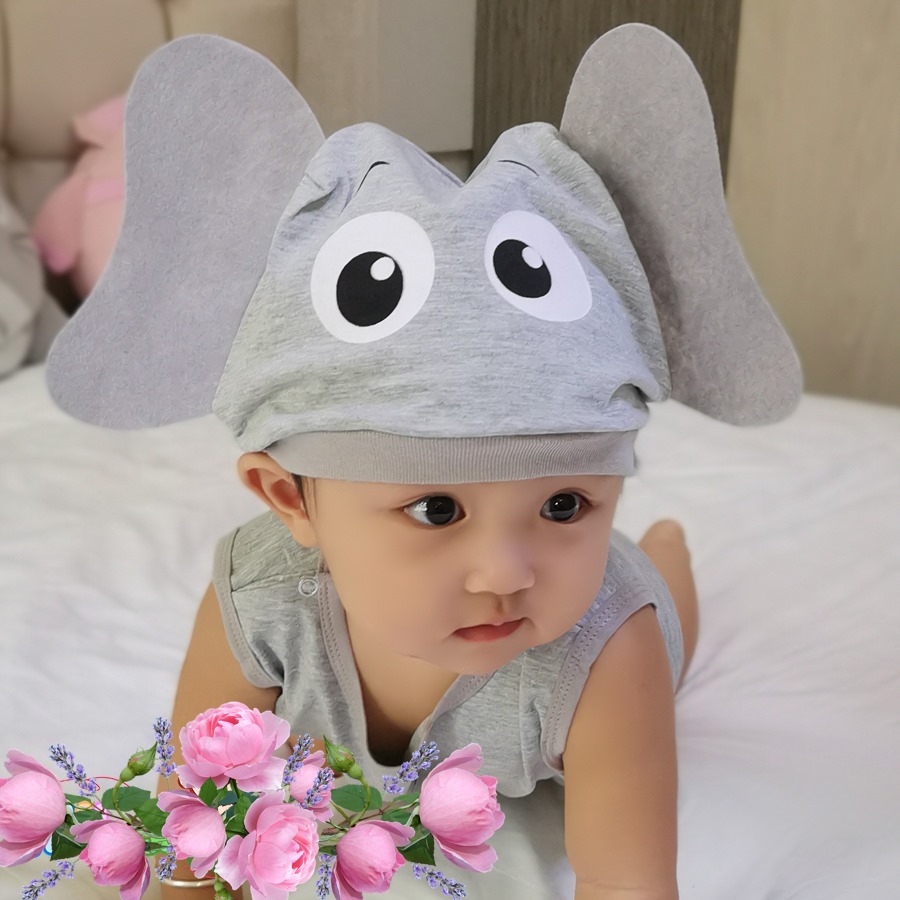 Bộ quần áo thú cưng chíp nón cho bé
