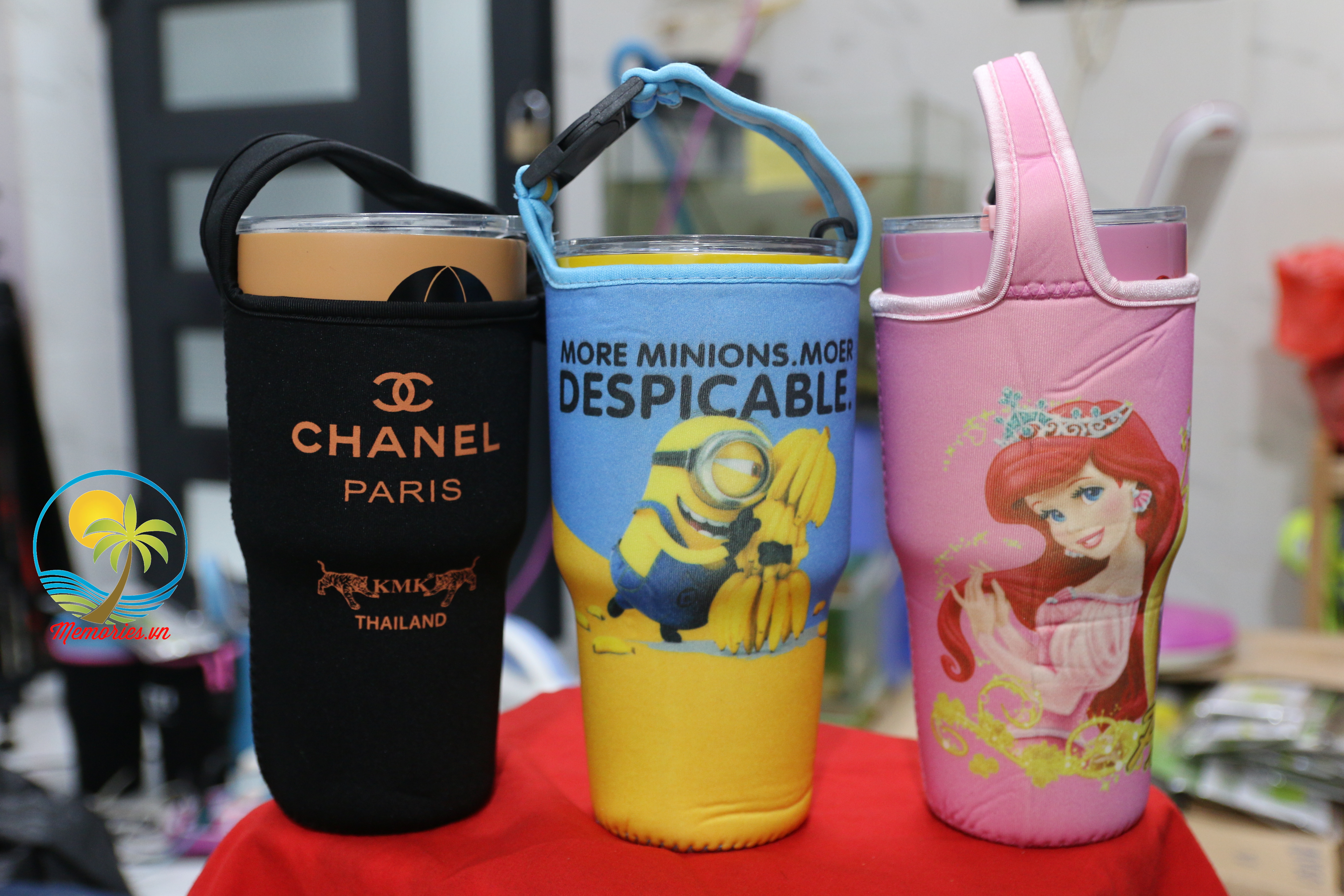 Ly giữ nhiệt Yeti Thái Lan 900ml, micky, doraemon, đội bóng, Cucci, Totoro, Apple, nàng tiên cá, MU, Chealsea, Minion, Captain Bình cách nhiệt