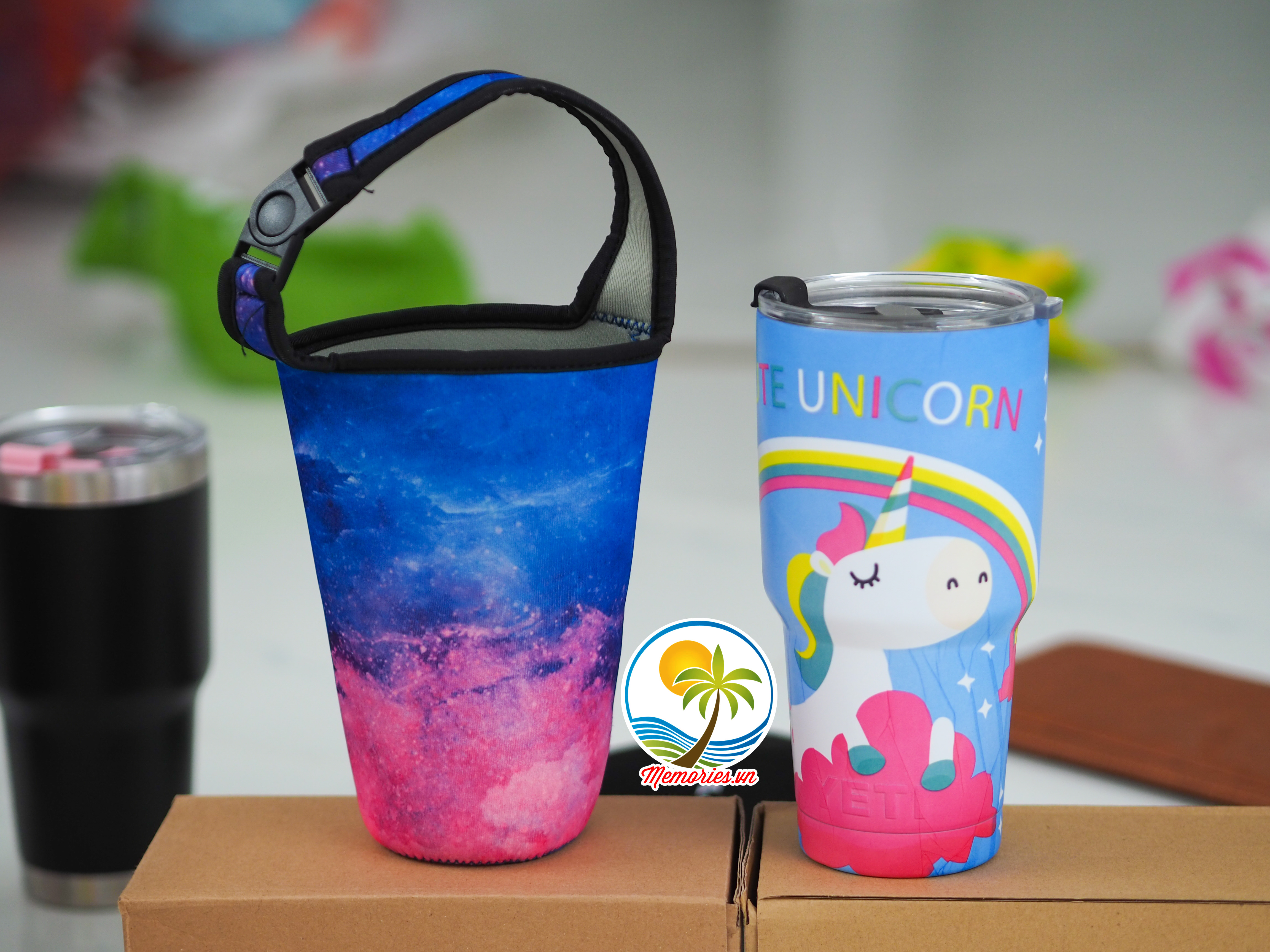 Ly giữ nhiệt inox yeti nhám thái lan, đội bóng liverpool, Mu, Arsenal, chú ngựa union, mickey, ngôi sao