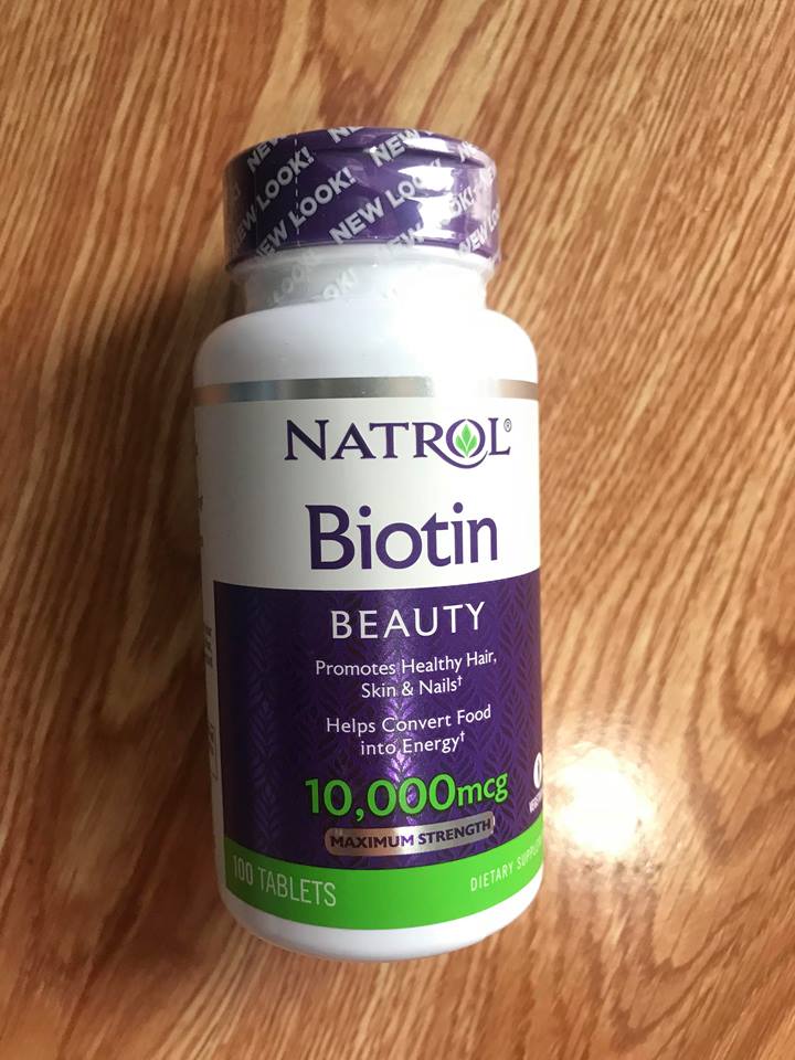 Viên uống mọc tóc Biotin 100 viên của Mỹ