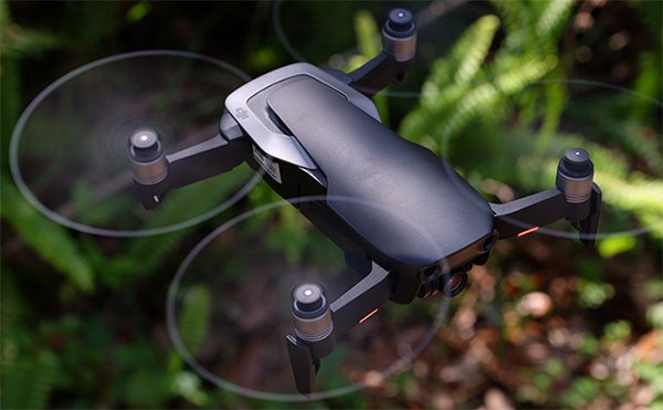 chụp panorama hình cầu với độ phân giải 32MP. DJI trang bị cho Mavic Air hệ thống tự lái Flight Autonomy 20