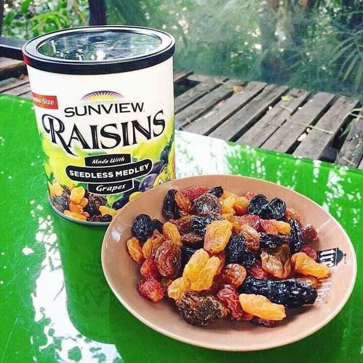 NHO KHÔ MỸ SUNVIEW RAISINS THẬP CẨM 425GR