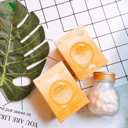Viên Cấp Nước Và Collagen Innerb Aqua Rich 70 Viên