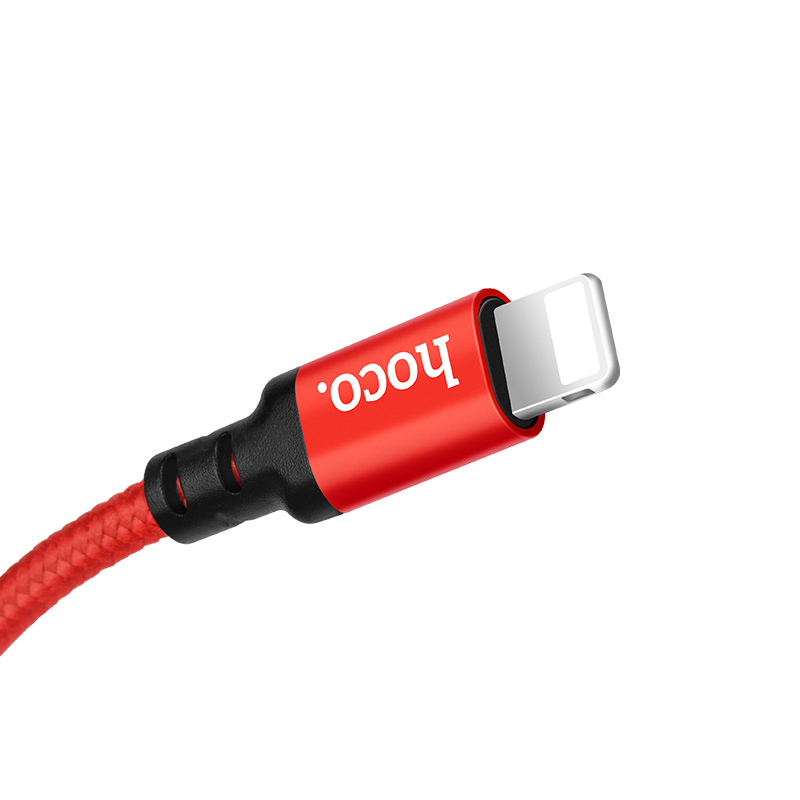 Cáp Sạc Nhanh Dây Dù Hoco X14 Lightning, Micro USB, Type C chất lượng cao - Chính Hãng 2m