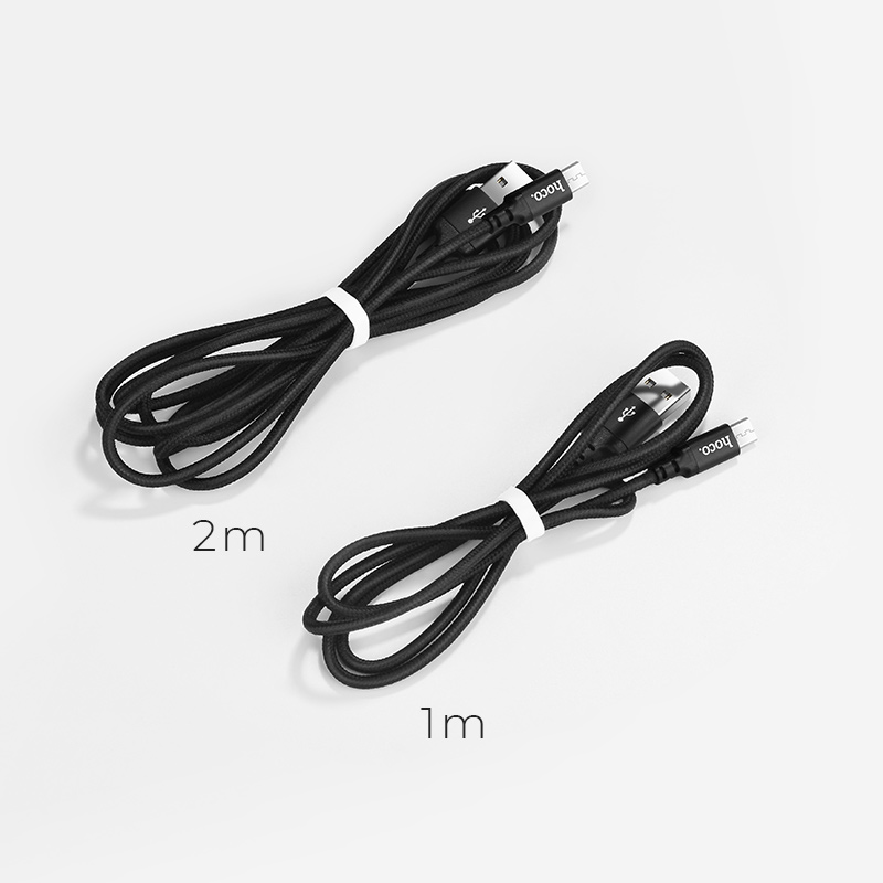 Cáp Sạc Nhanh Dây Dù Hoco X14 Lightning | Micro USB | Type C chất lượng cao - Chính Hãng 1m | 2m - Phụ kiện phượt, du lịch Memories.vn