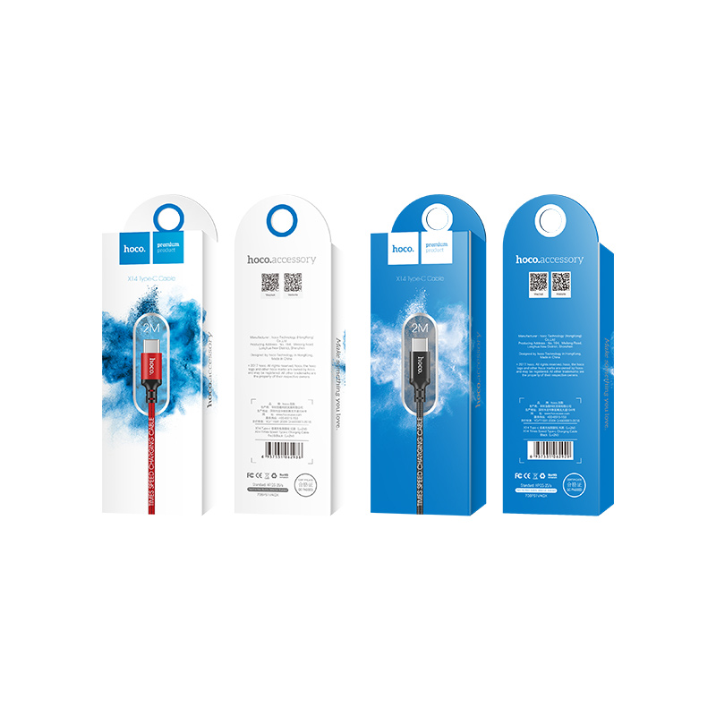 Cáp Sạc Nhanh Dây Dù Hoco X14 Lightning | Micro USB | Type C chất lượng cao - Chính Hãng 1m | 2m - Phụ kiện phượt, du lịch Memories.vn