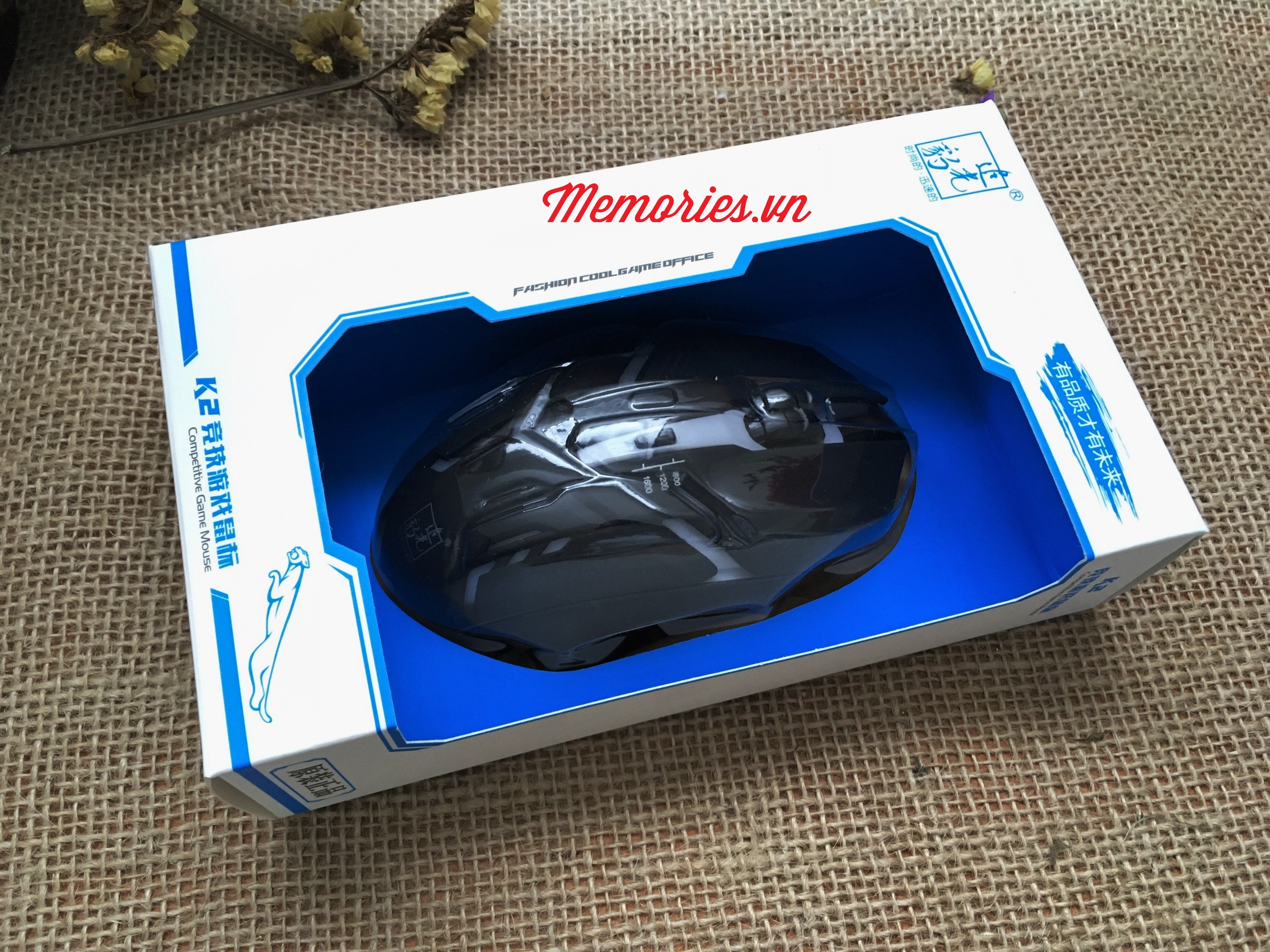 Chuột máy tính (PC/Laptop) chơi game K1/K2/K3 dây USB có đèn LED 7 màu