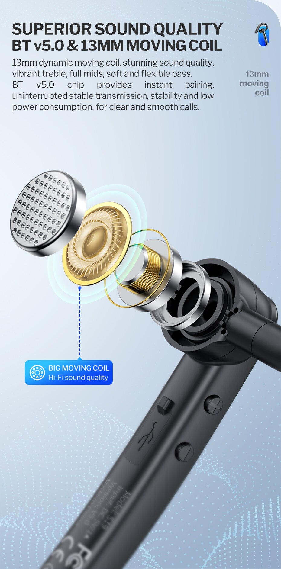 Micro thu &acirc;m kh&ocirc;ng d&acirc;y Hoco S31 cổng USB type C / Lightning c&agrave;i &aacute;o + Hoco S19 Bluetooth 5.0 ENC giảm ồn ch&iacute;nh h&atilde;ng cho điện thoại, iPhone, iPad - quay video, livestream, học online