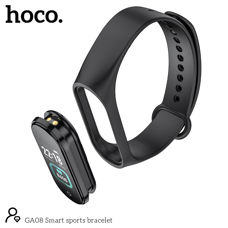 Đồng Hồ thông minh Smartwatch Hoco GA08 thể thao chính hãng, chống nước
