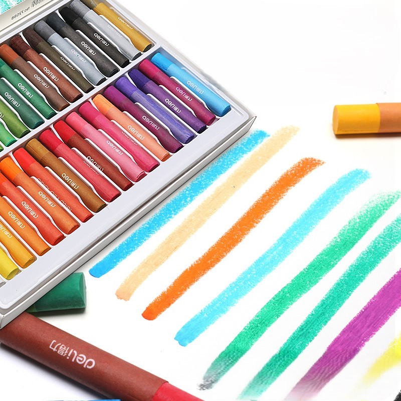 Hộp Bút Màu Sáp Dầu Deli - Soft Oil Pastels 11 Hộp Bút Màu Sáp Dầu Deli - Soft Oil Pastels giá rẻ